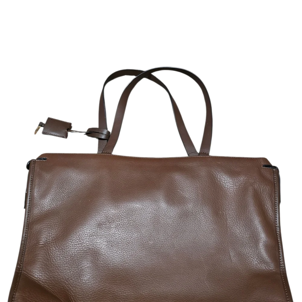 Louise et Cie Brown Leather Shoulder Bag